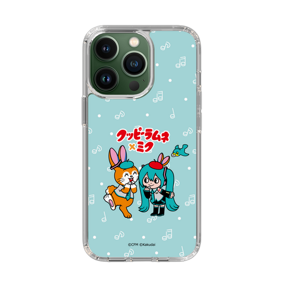 Slim Protection Case［ Hatsune Miku × Kuppy Ramune – Hatsune Miku × Kuppy – Chibi Illustration ］