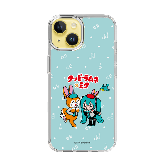 Slim Protection Case［ Hatsune Miku × Kuppy Ramune – Hatsune Miku × Kuppy – Chibi Illustration ］