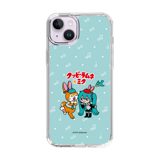 Slim Protection Case［ Hatsune Miku × Kuppy Ramune – Hatsune Miku × Kuppy – Chibi Illustration ］