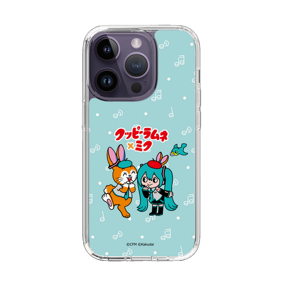 Slim Protection Case［ Hatsune Miku × Kuppy Ramune – Hatsune Miku × Kuppy – Chibi Illustration ］