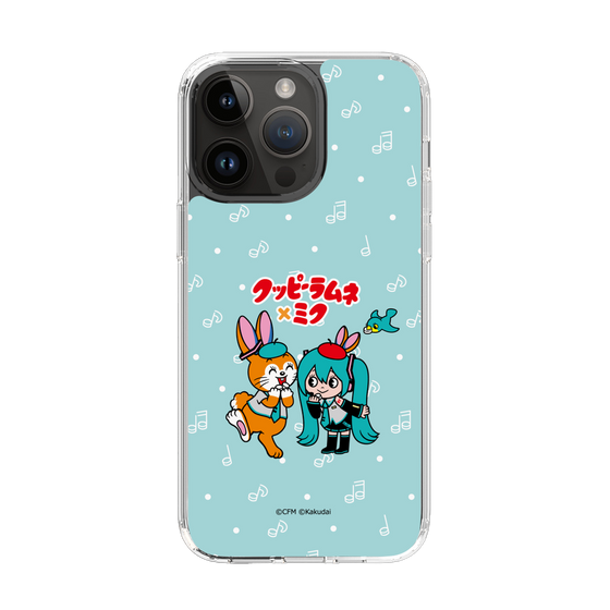 Slim Protection Case［ Hatsune Miku × Kuppy Ramune – Hatsune Miku × Kuppy – Chibi Illustration ］
