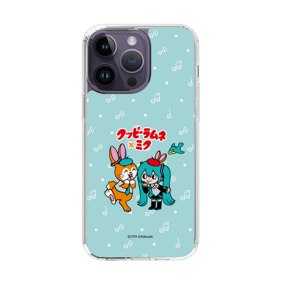 Slim Protection Case［ Hatsune Miku × Kuppy Ramune – Hatsune Miku × Kuppy – Chibi Illustration ］