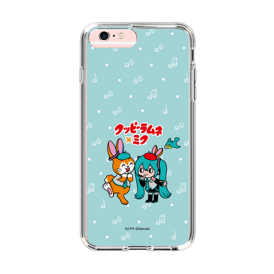 Slim Protection Case［ Hatsune Miku × Kuppy Ramune – Hatsune Miku × Kuppy – Chibi Illustration ］