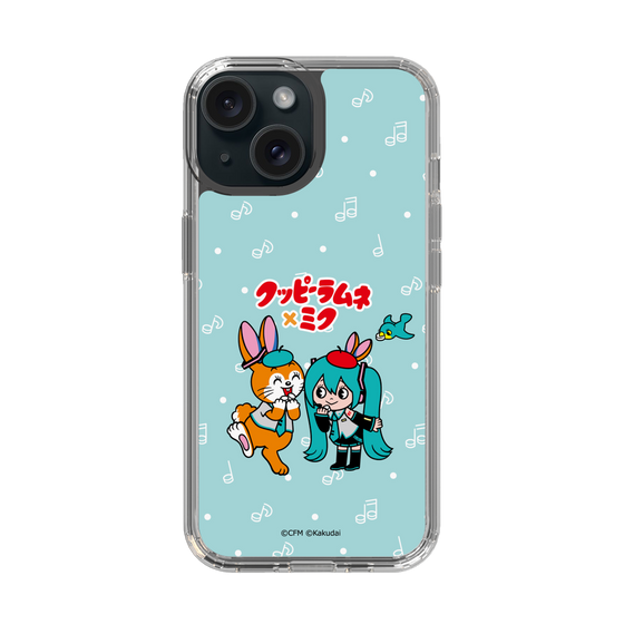 Slim Protection Case［ Hatsune Miku × Kuppy Ramune – Hatsune Miku × Kuppy – Chibi Illustration ］