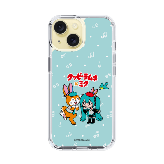 Slim Protection Case［ Hatsune Miku × Kuppy Ramune – Hatsune Miku × Kuppy – Chibi Illustration ］