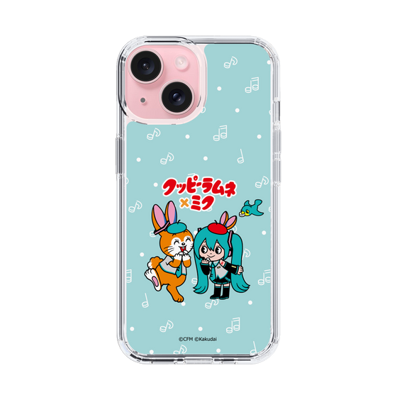 Slim Protection Case［ Hatsune Miku × Kuppy Ramune – Hatsune Miku × Kuppy – Chibi Illustration ］