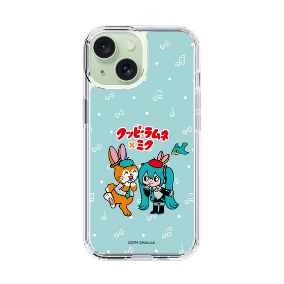 Slim Protection Case［ Hatsune Miku × Kuppy Ramune – Hatsune Miku × Kuppy – Chibi Illustration ］