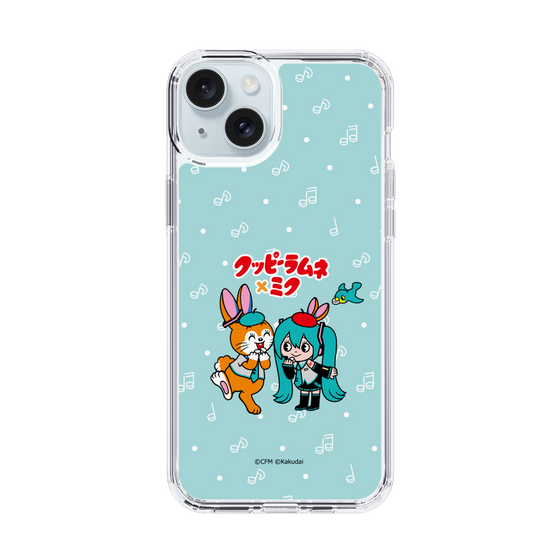 Slim Protection Case［ Hatsune Miku × Kuppy Ramune – Hatsune Miku × Kuppy – Chibi Illustration ］