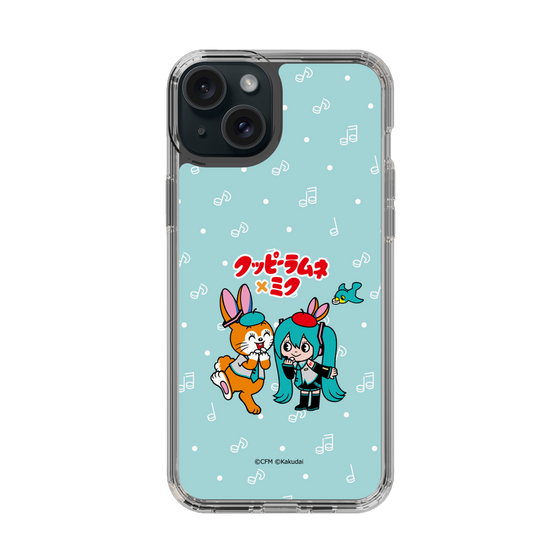Slim Protection Case［ Hatsune Miku × Kuppy Ramune – Hatsune Miku × Kuppy – Chibi Illustration ］