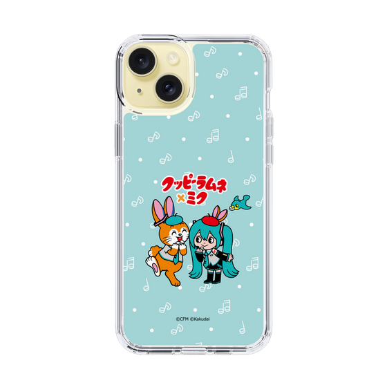 Slim Protection Case［ Hatsune Miku × Kuppy Ramune – Hatsune Miku × Kuppy – Chibi Illustration ］