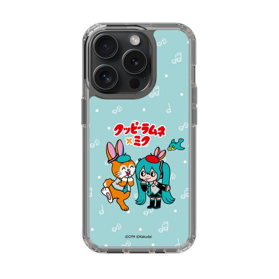 Slim Protection Case［ Hatsune Miku × Kuppy Ramune – Hatsune Miku × Kuppy – Chibi Illustration ］