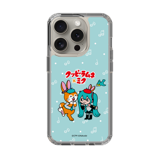 Slim Protection Case［ Hatsune Miku × Kuppy Ramune – Hatsune Miku × Kuppy – Chibi Illustration ］