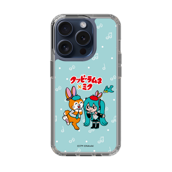 Slim Protection Case［ Hatsune Miku × Kuppy Ramune – Hatsune Miku × Kuppy – Chibi Illustration ］
