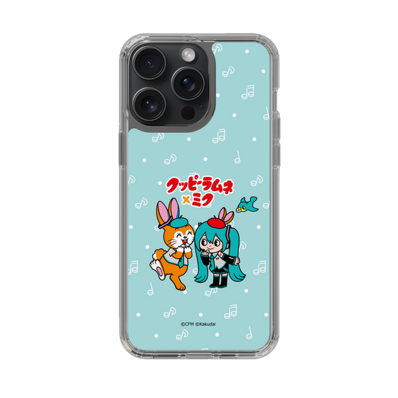 Slim Protection Case［ Hatsune Miku × Kuppy Ramune – Hatsune Miku × Kuppy – Chibi Illustration ］