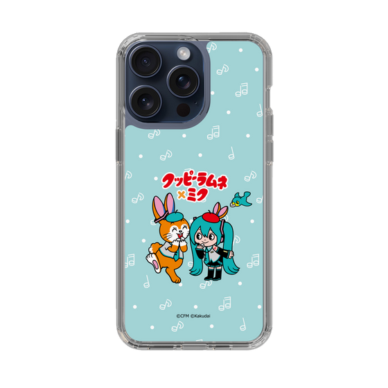 Slim Protection Case［ Hatsune Miku × Kuppy Ramune – Hatsune Miku × Kuppy – Chibi Illustration ］