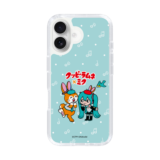 Slim Protection Case［ Hatsune Miku × Kuppy Ramune – Hatsune Miku × Kuppy – Chibi Illustration ］