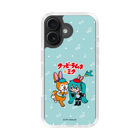 Slim Protection Case［ Hatsune Miku × Kuppy Ramune – Hatsune Miku × Kuppy – Chibi Illustration ］