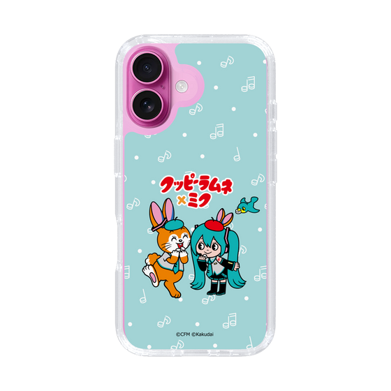 Slim Protection Case［ Hatsune Miku × Kuppy Ramune – Hatsune Miku × Kuppy – Chibi Illustration ］