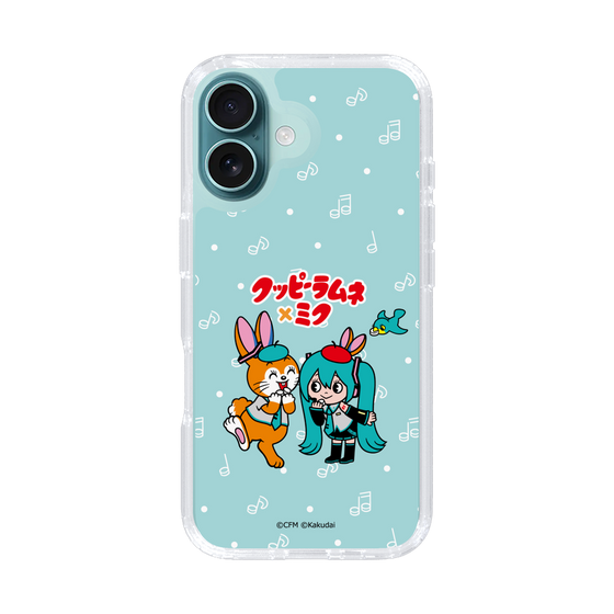 Slim Protection Case［ Hatsune Miku × Kuppy Ramune – Hatsune Miku × Kuppy – Chibi Illustration ］
