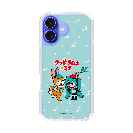 Slim Protection Case［ Hatsune Miku × Kuppy Ramune – Hatsune Miku × Kuppy – Chibi Illustration ］