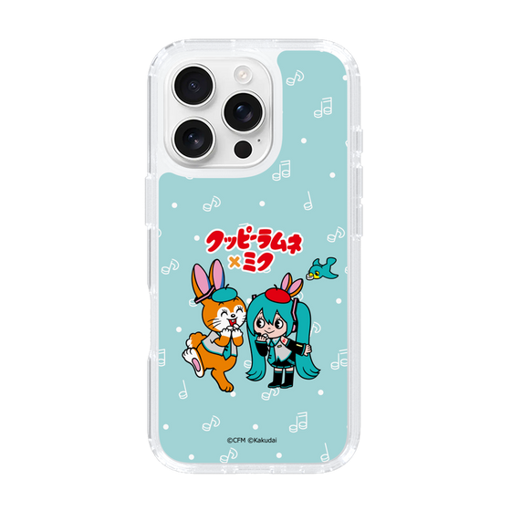 Slim Protection Case［ Hatsune Miku × Kuppy Ramune – Hatsune Miku × Kuppy – Chibi Illustration ］