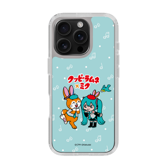 Slim Protection Case［ Hatsune Miku × Kuppy Ramune – Hatsune Miku × Kuppy – Chibi Illustration ］