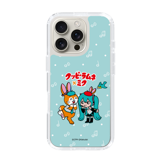 Slim Protection Case［ Hatsune Miku × Kuppy Ramune – Hatsune Miku × Kuppy – Chibi Illustration ］
