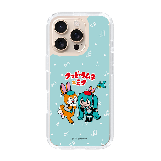Slim Protection Case［ Hatsune Miku × Kuppy Ramune – Hatsune Miku × Kuppy – Chibi Illustration ］