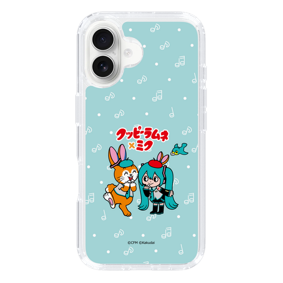 Slim Protection Case［ Hatsune Miku × Kuppy Ramune – Hatsune Miku × Kuppy – Chibi Illustration ］