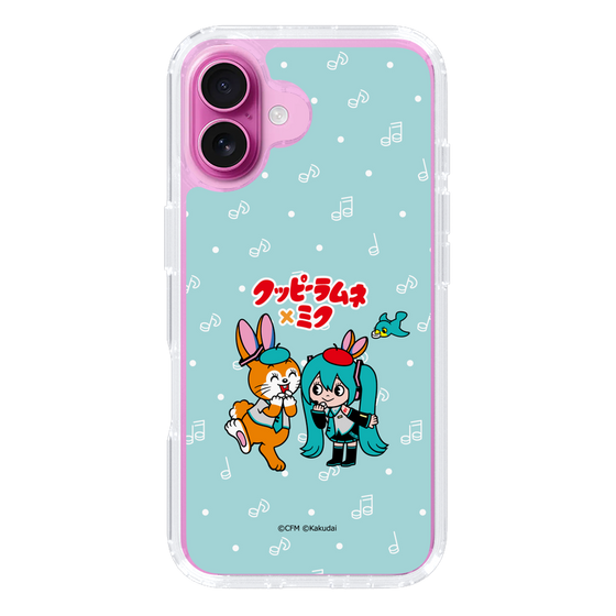 Slim Protection Case［ Hatsune Miku × Kuppy Ramune – Hatsune Miku × Kuppy – Chibi Illustration ］