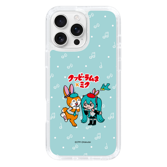 Slim Protection Case［ Hatsune Miku × Kuppy Ramune – Hatsune Miku × Kuppy – Chibi Illustration ］