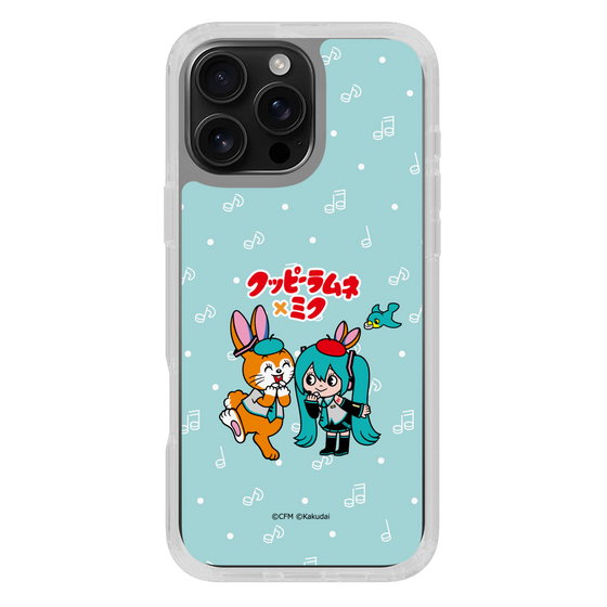 Slim Protection Case［ Hatsune Miku × Kuppy Ramune – Hatsune Miku × Kuppy – Chibi Illustration ］