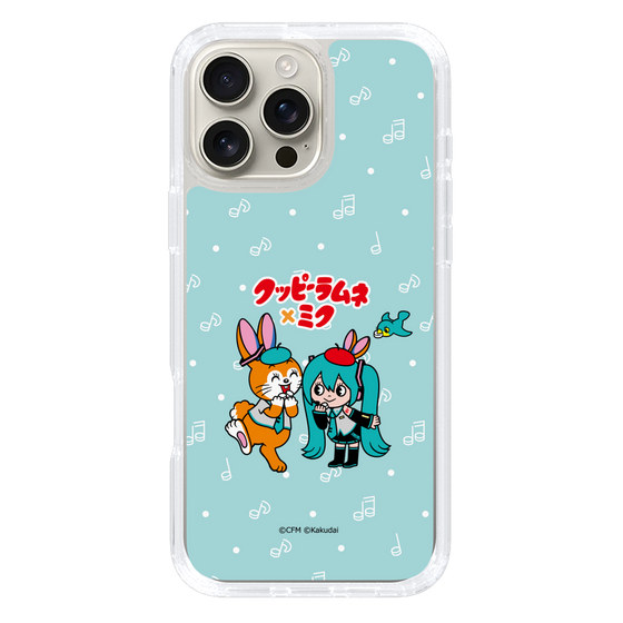 Slim Protection Case［ Hatsune Miku × Kuppy Ramune – Hatsune Miku × Kuppy – Chibi Illustration ］