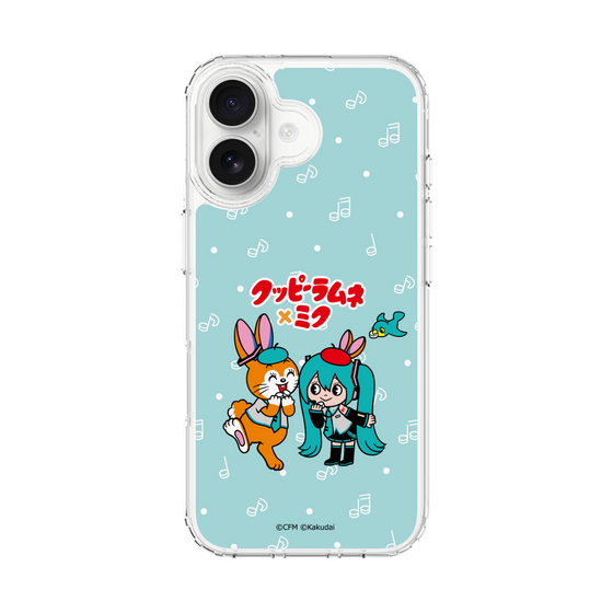 Slim Protection Case［ Hatsune Miku × Kuppy Ramune - Hatsune Miku × Kuppy - Chibi Illustration ］