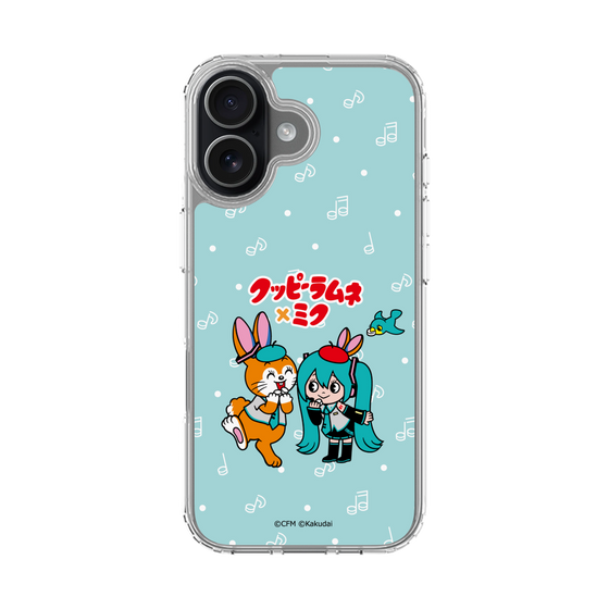 Slim Protection Case［ Hatsune Miku × Kuppy Ramune - Hatsune Miku × Kuppy - Chibi Illustration ］