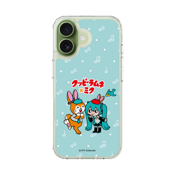 Slim Protection Case［ Hatsune Miku × Kuppy Ramune - Hatsune Miku × Kuppy - Chibi Illustration ］