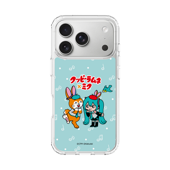 Slim Protection Case［ Hatsune Miku × Kuppy Ramune - Hatsune Miku × Kuppy - Chibi Illustration ］