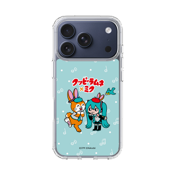 Slim Protection Case［ Hatsune Miku × Kuppy Ramune - Hatsune Miku × Kuppy - Chibi Illustration ］