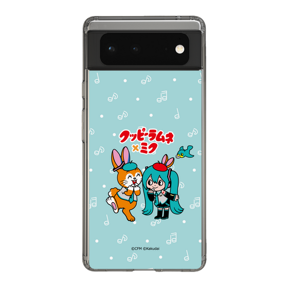 Slim Protection Case［ Hatsune Miku × Kuppy Ramune – Hatsune Miku × Kuppy – Chibi Illustration ］