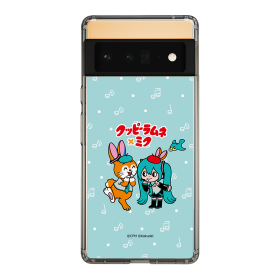 Slim Protection Case［ Hatsune Miku × Kuppy Ramune – Hatsune Miku × Kuppy – Chibi Illustration ］