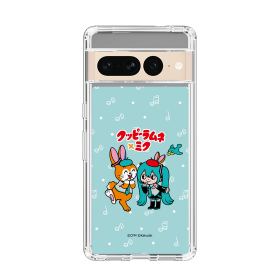 Slim Protection Case［ Hatsune Miku × Kuppy Ramune – Hatsune Miku × Kuppy – Chibi Illustration ］