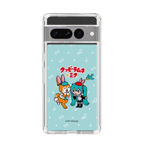 Slim Protection Case［ Hatsune Miku × Kuppy Ramune – Hatsune Miku × Kuppy – Chibi Illustration ］