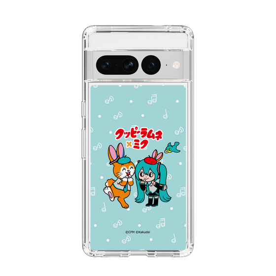 Slim Protection Case［ Hatsune Miku × Kuppy Ramune – Hatsune Miku × Kuppy – Chibi Illustration ］