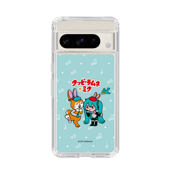 Slim Protection Case［ Hatsune Miku × Kuppy Ramune – Hatsune Miku × Kuppy – Chibi Illustration ］