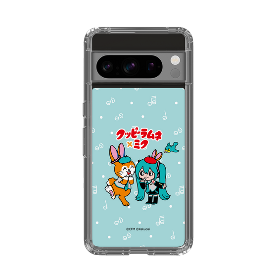 Slim Protection Case［ Hatsune Miku × Kuppy Ramune – Hatsune Miku × Kuppy – Chibi Illustration ］