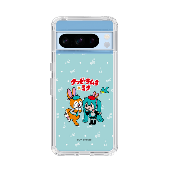 Slim Protection Case［ Hatsune Miku × Kuppy Ramune – Hatsune Miku × Kuppy – Chibi Illustration ］