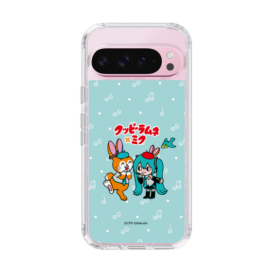 Slim Protection Case［ Hatsune Miku × Kuppy Ramune – Hatsune Miku × Kuppy – Chibi Illustration ］