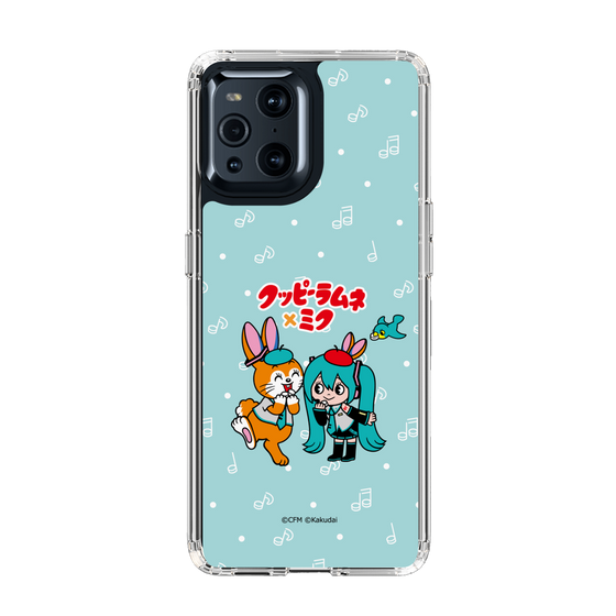 Slim Protection Case［ Hatsune Miku × Kuppy Ramune – Hatsune Miku × Kuppy – Chibi Illustration ］