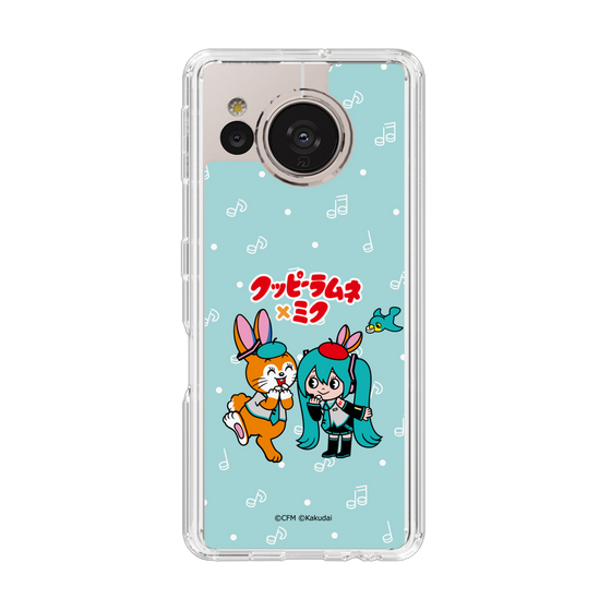 Slim Protection Case［ Hatsune Miku × Kuppy Ramune – Hatsune Miku × Kuppy – Chibi Illustration ］
