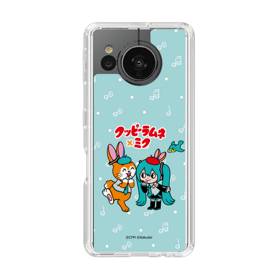 Slim Protection Case［ Hatsune Miku × Kuppy Ramune – Hatsune Miku × Kuppy – Chibi Illustration ］